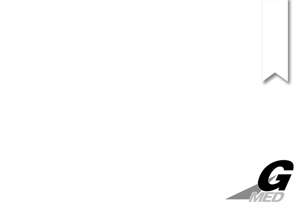 YSLAB - ISO 13485 - Dispositifs médicaux