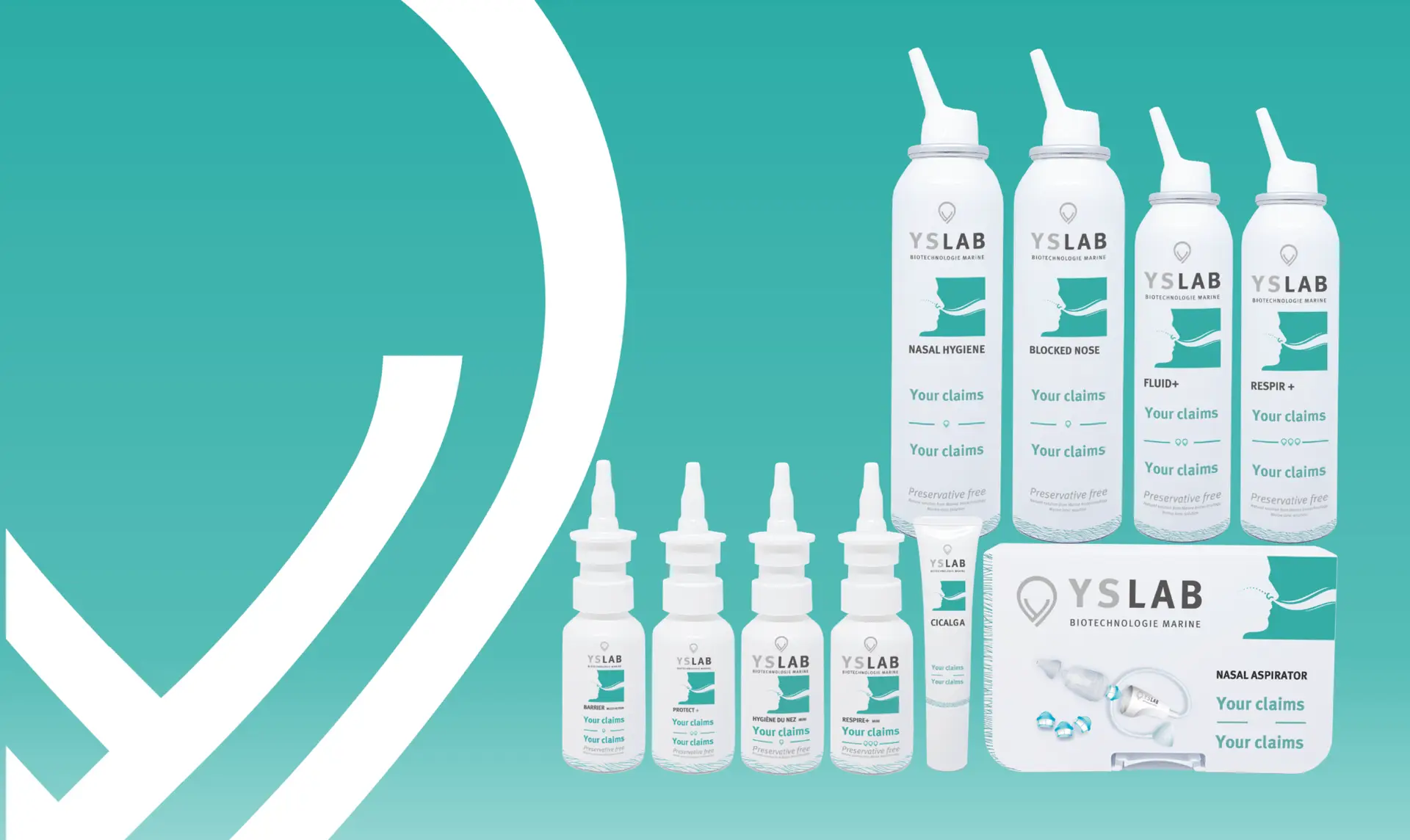 Image showing the full range of nasal care
